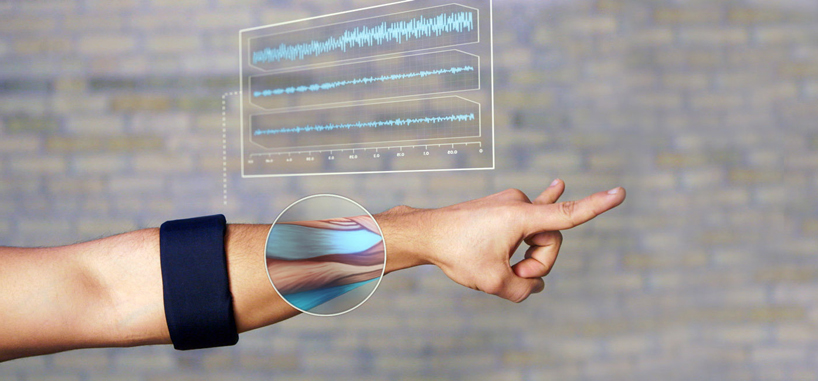 MYO   wearable gesture controlled arm band by thalmic labs