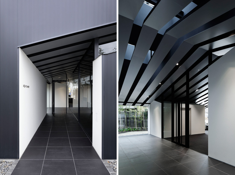 sugawaradaisuke: aqua plannet headquarters / office in forest