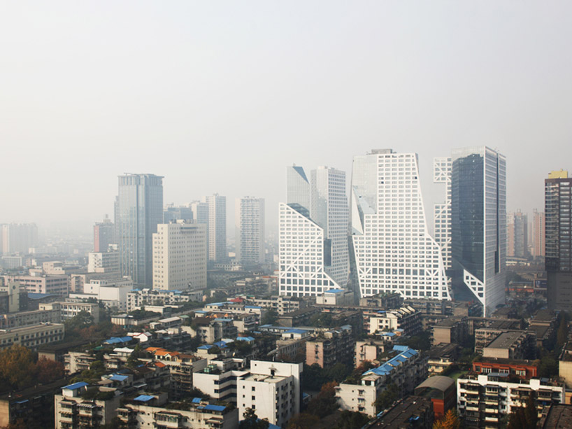 steven holl speaks about the completed sliced porosity block, chengdu