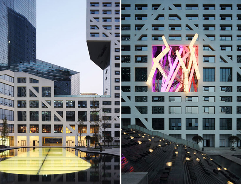 steven holl speaks about the completed sliced porosity block, chengdu