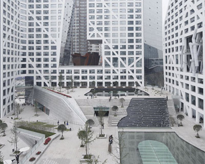 steven holl speaks about the completed sliced porosity block, chengdu