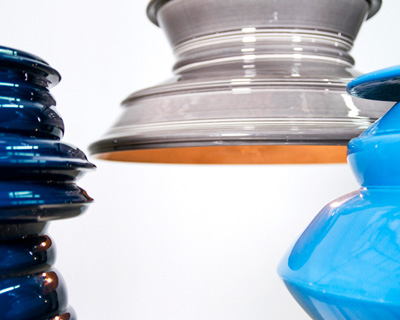 solid spin lamp collection by johanna tammsalu