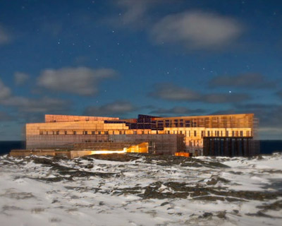 saunders architecture: fogo island inn