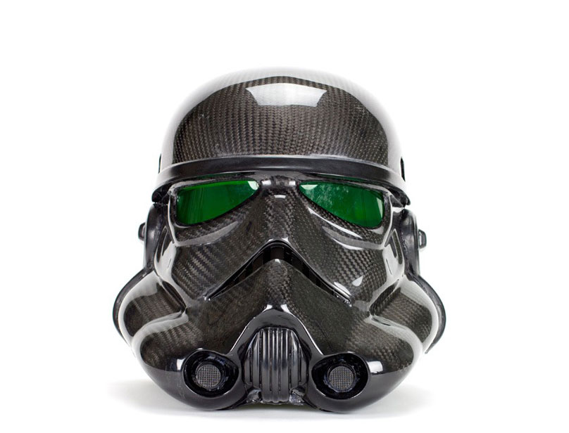 star wars carbon fiber stormtroopers helmet