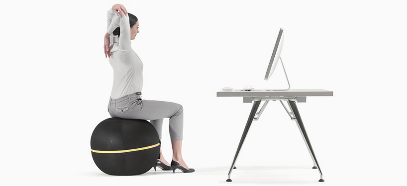Technogym Active Sitting Exercise Ball Vs Office Chair