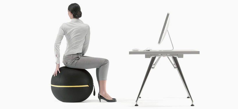 technogym active sitting: exercise ball vs office chair