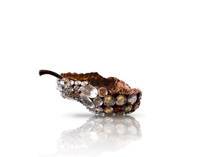 bejewelled rotting fruits the tiffany project by luciana rondolini