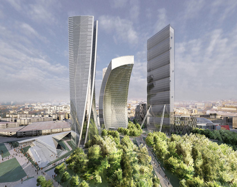 zaha hadid: office tower, citylife, milano