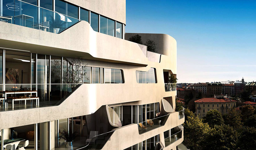 Zaha Hadid Citylife Milano Residential Complex Nearing Completion