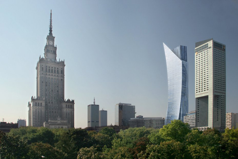 daniel libeskind: zlota 44   europe's highest residential tower