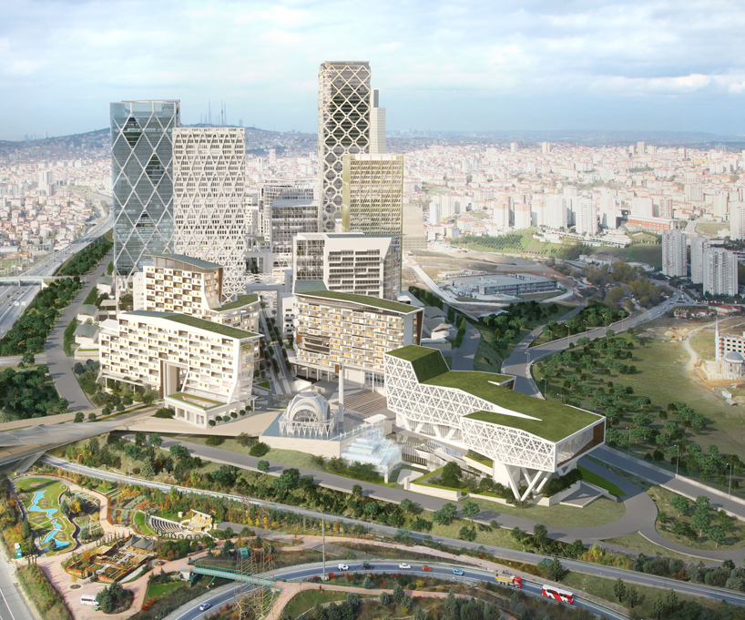 HOK: istanbul international financial center under construction