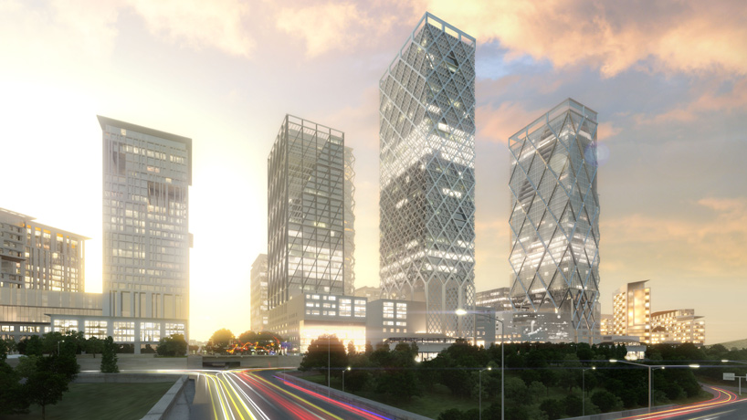 HOK: istanbul international financial center under construction