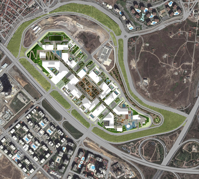 HOK: istanbul international financial center under construction