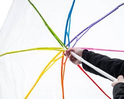 the ginkgo polypropylene umbrella is 100% recyclable