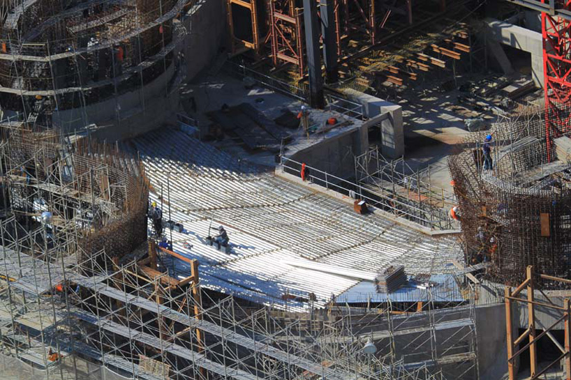 taichung metropolitan opera house by toyo ito under construction