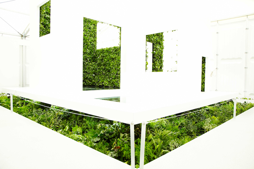 naruse inokuma architects green bathroom concept   house vision 2013