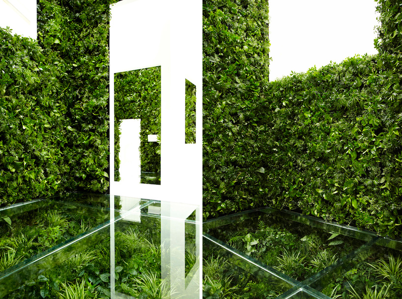 naruse inokuma architects green bathroom concept   house vision 2013