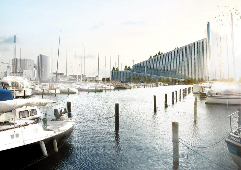 BIG's amager bakke waste-to-energy plant breaks ground