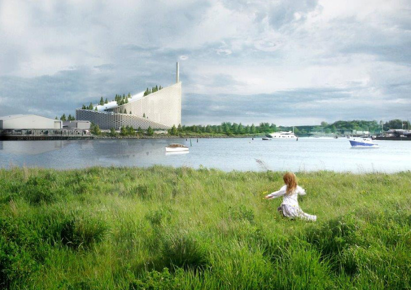 BIG's amager bakke waste-to-energy plant breaks ground