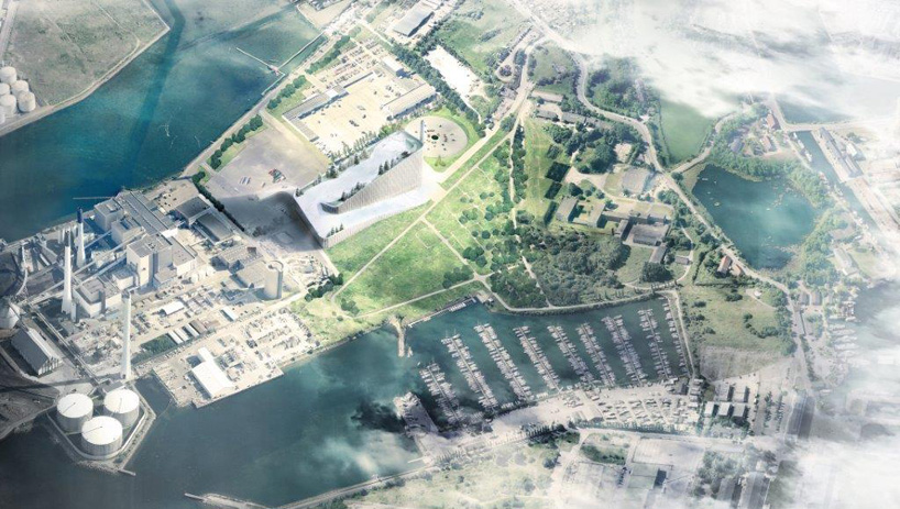 BIG's amager bakke waste-to-energy plant breaks ground