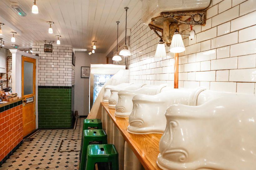 the attendant: abandoned london toilet is turned into a unique cafe