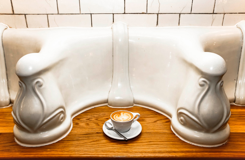 the attendant abandoned london toilet is turned into a unique cafe