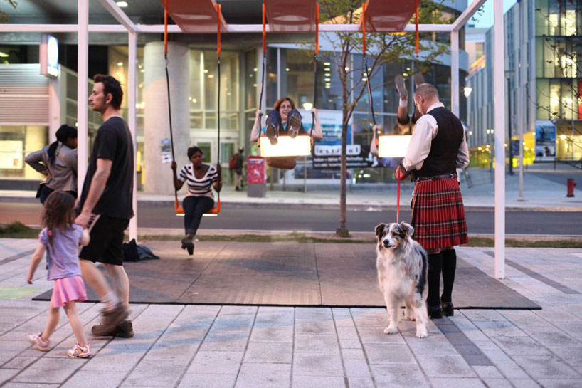 musical swings by daily tous les jours   empathiCITY exhibition
