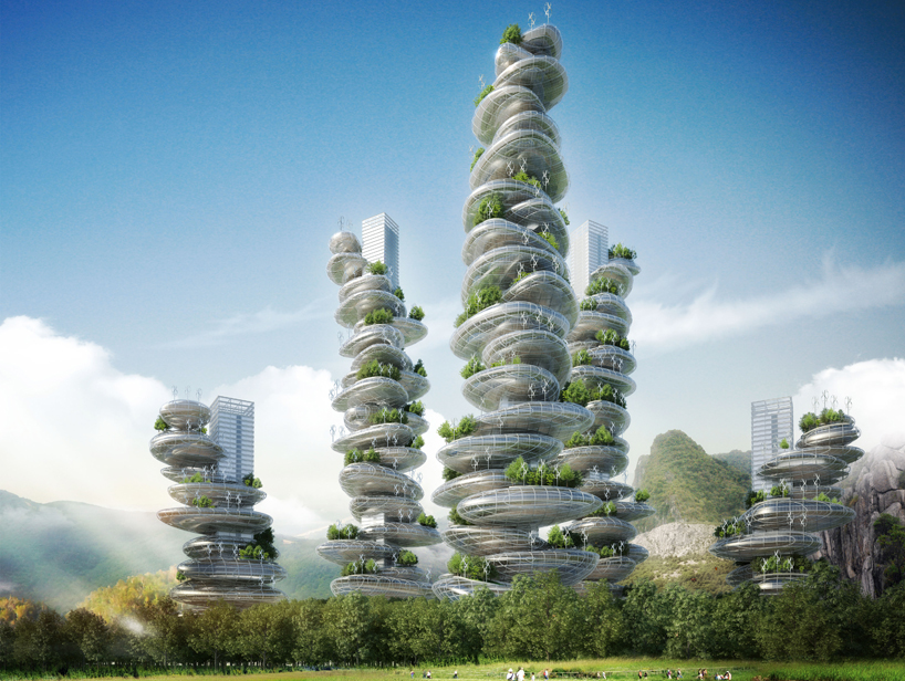 vincent callebaut architectures: asian cairns, shenzhen, china