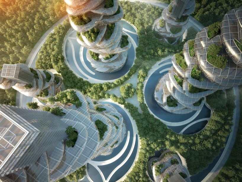 vincent callebaut architectures: asian cairns, shenzhen, china