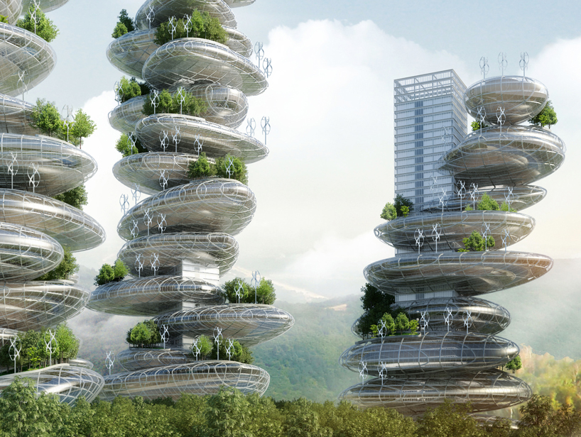 vincent callebaut architectures: asian cairns, shenzhen, china