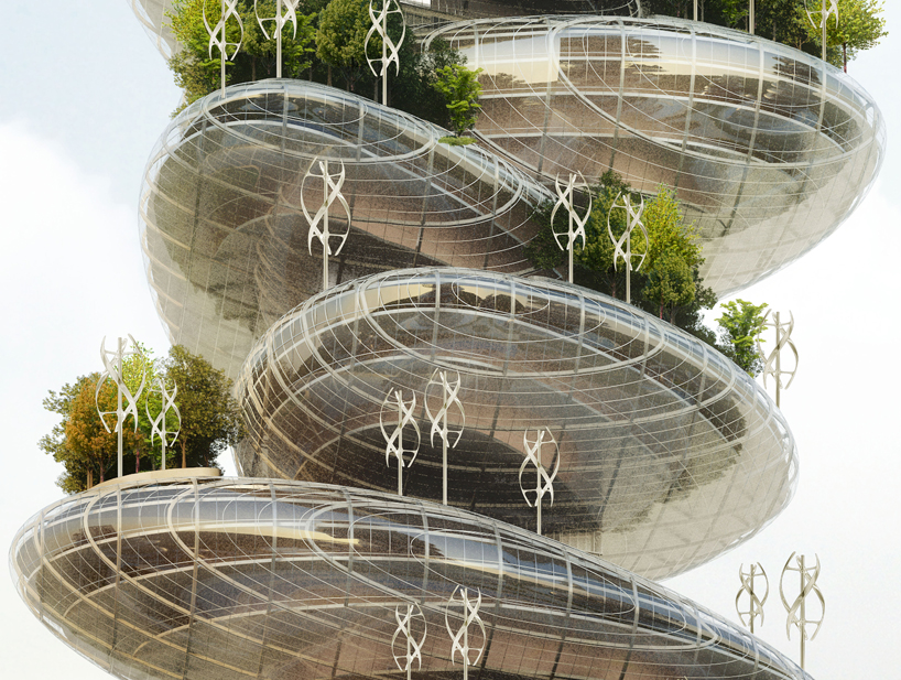 vincent callebaut architectures: asian cairns, shenzhen, china