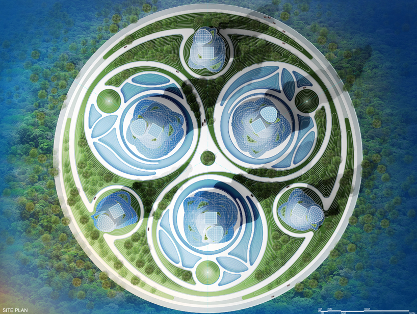 vincent callebaut architectures: asian cairns, shenzhen, china