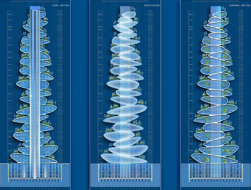 vincent callebaut architectures: asian cairns, shenzhen, china