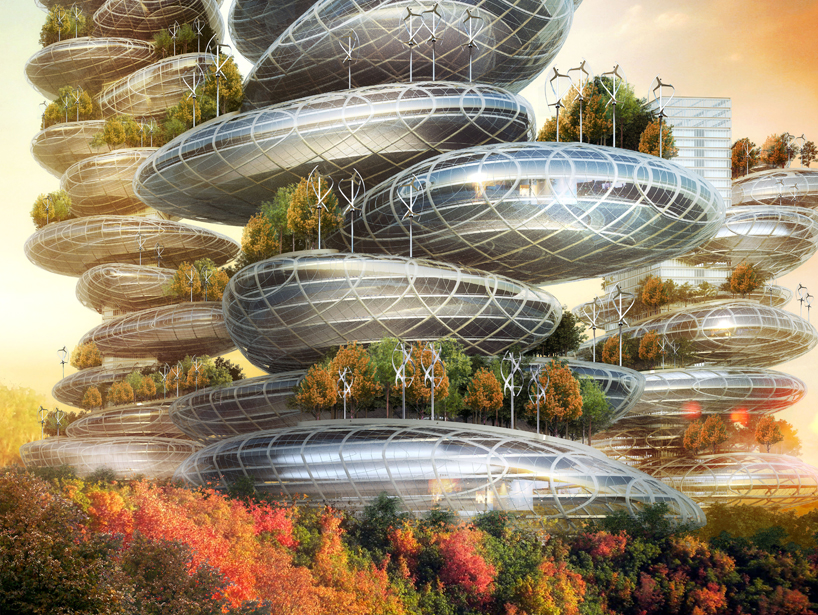 vincent callebaut architectures: asian cairns, shenzhen, china