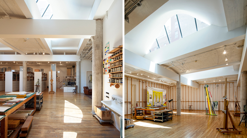 caliper studio: roy lichtenstein residence + studio, new york 