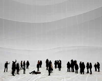 christo's big air package opens in germany