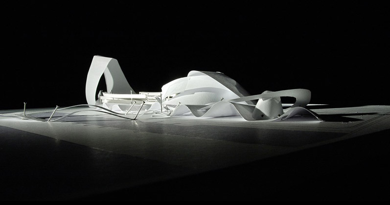 coop himmelb(l)au: changsha meixihu culture and art center proposal