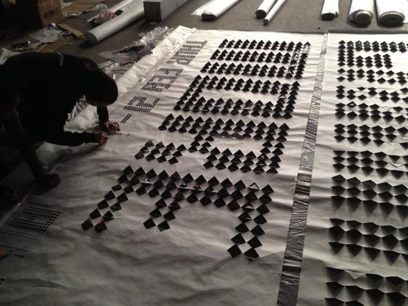 gimme more’ augmented reality installation at eyebeam by SOFTlab + pentagram