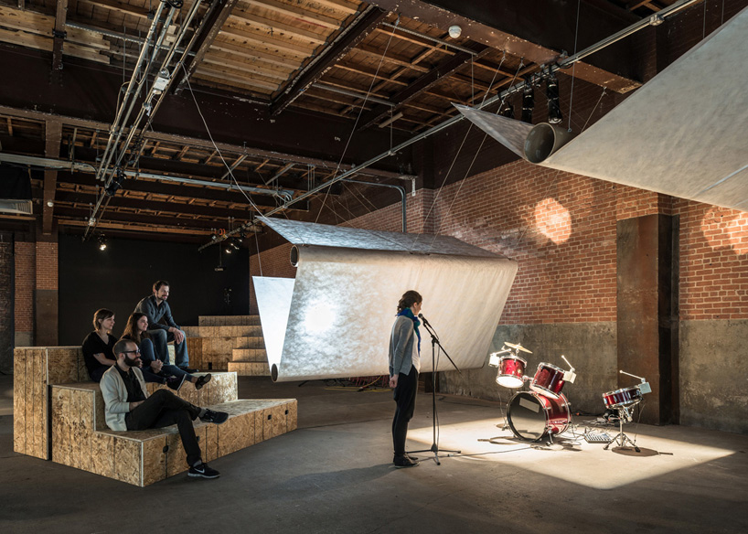 gimme more’ augmented reality installation at eyebeam by SOFTlab + pentagram