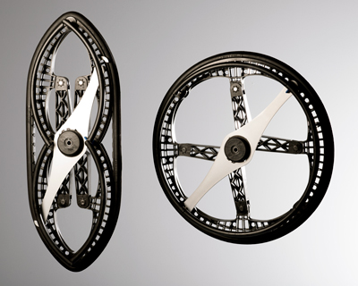 designs of the year 2013: morph folding wheel by vitamins design