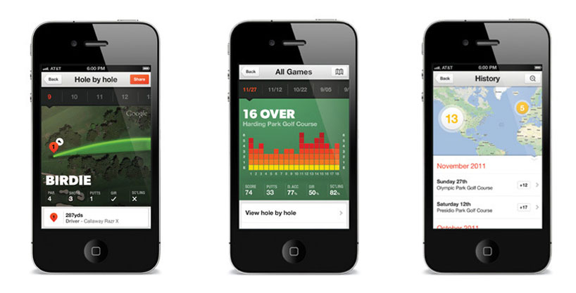 fuseproject: game golf   new digital experience on the green