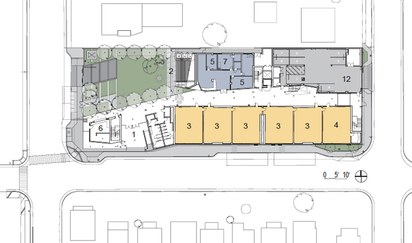 brooks + scarpa: greendot animo leadership school