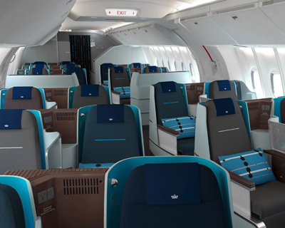 Klm Airlines World Business Class Interior Design By Hella