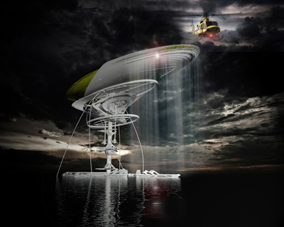 hydroelectric waterfall prison by margot krasojevic