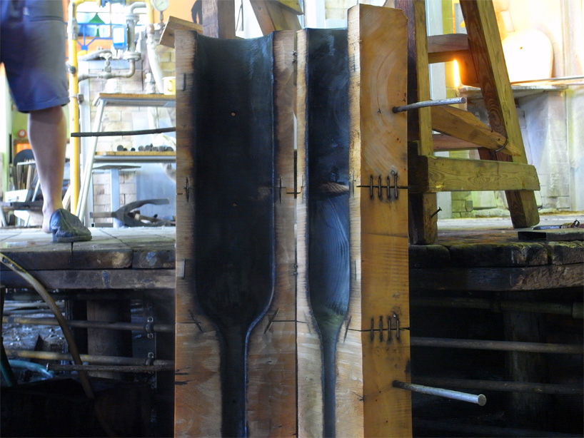 bohemian glass blown jar RGB lights by arik levy for lasvit 