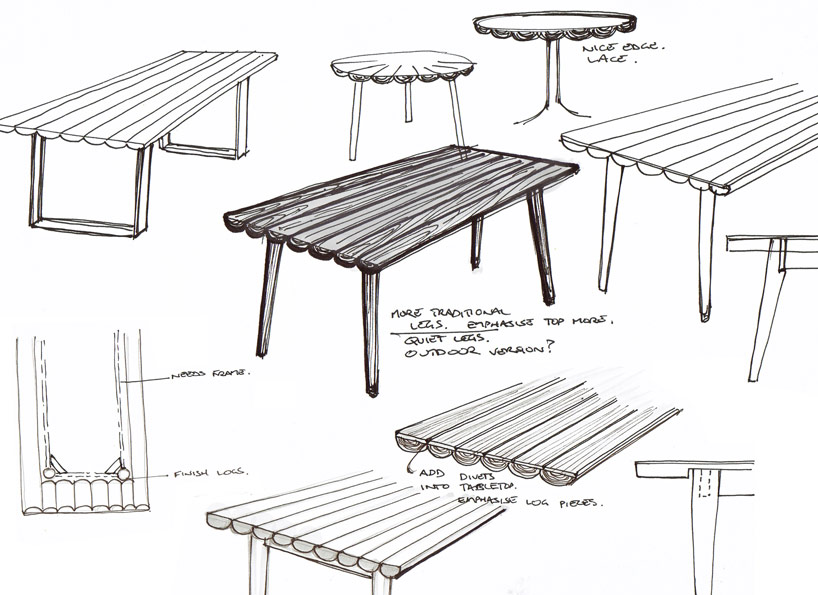 logg dining table by jarrod lim for hinika at IFFS 2013