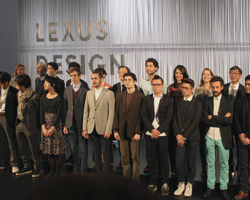LEXUS DESIGN AWARD 2013 winners