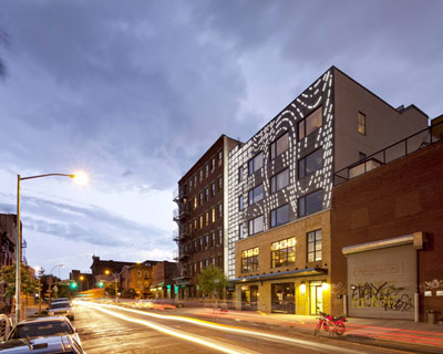 caliper studio: nitehawk cinema and apartments, brooklyn 