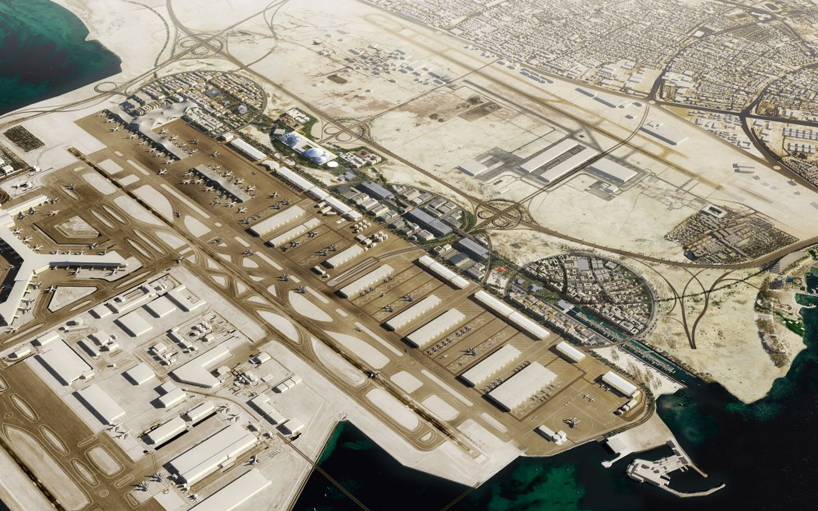 OMA chosen to masterplan airport city for HIA in qatar 