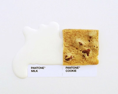 pantone food matches by david schwen